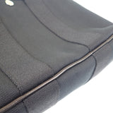 【中古】エルメス HERMES ヴァルパライソPM 2005年 ワールドフェスティバル限定 ハンドバッグ レザー トワルシェブロン ブラック シルバー金具 レディース【Aランク】