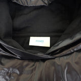 フェンディ FENDI ロゴ JF8541AG34 ワンピース コットン ポリエステル ブラック 12+ キッズ ガールズ【中古】【Aランク】