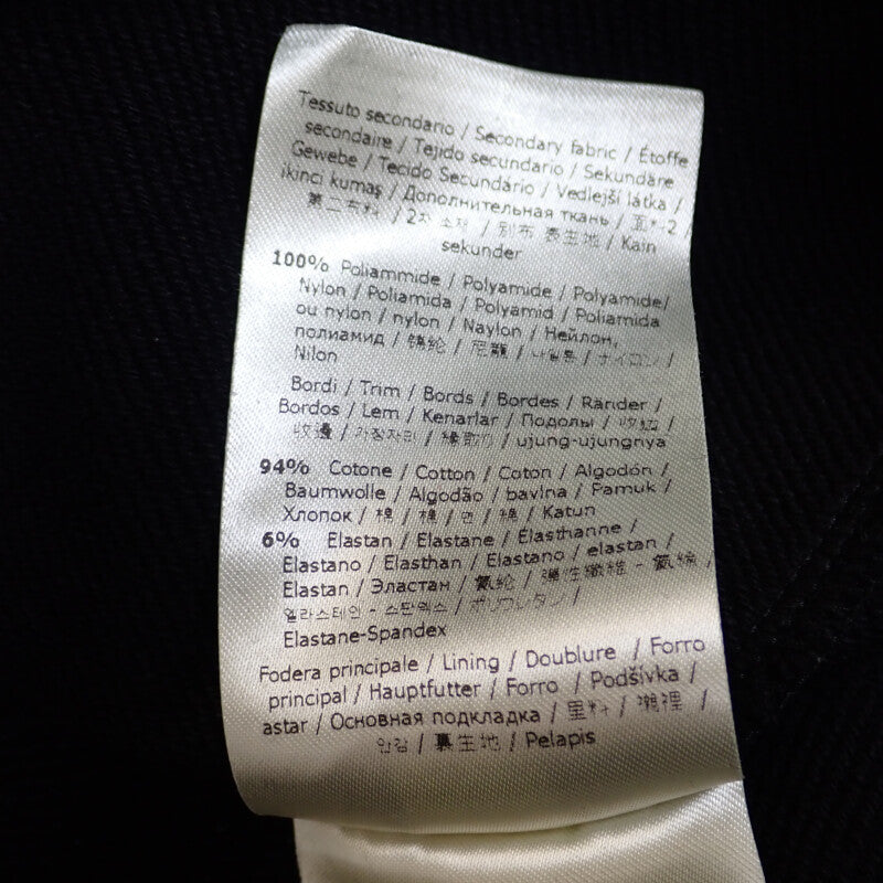 フェンディ FENDI ロゴ JF8541AG34 ワンピース コットン ポリエステル ブラック 12+ キッズ ガールズ【中古】【Aランク】