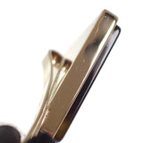 プラダ PRADA メタルバレッタ 1IF169 ヘアアクセサリー メタル プレックス トータスカラー ゴールド レディース【中古】【Aランク】