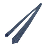 エルメス HERMES シルクツイル タイ ネクタイ シルク ネイビー アニマル柄 メンズ【中古】【SAランク】