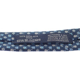 エルメス HERMES シルクツイル タイ ネクタイ シルク ネイビー アニマル柄 メンズ【中古】【SAランク】