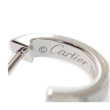 カルティエ CARTIER ラブ フープ イヤリング スモール B8028900 ピアス K18ホワイトゴールド レディース【中古】【Aランク】