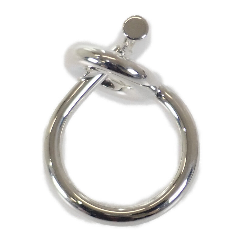 愛馬仕 HERMES Echappee MM 13號 H103658B00053 戒指 銀925 銀色 53 女款 男款【中古】【A級品】