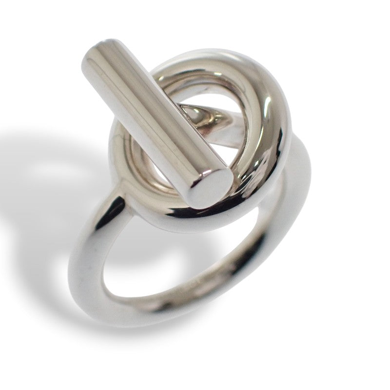 エルメス HERMES エシャペ MM 13号 H103658B00053 リング シルバー925 53 レディース メンズ【中古】【Aランク】