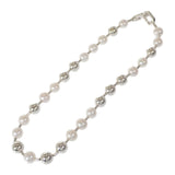 ティファニー TIFFANY&Co. ハードウェアパールボール 64048201 ネックレス シルバー925 フレッシュウォーターパール レディース【中古】【Aランク】
