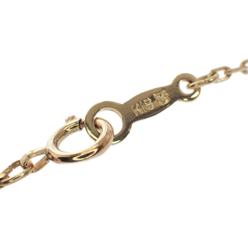 ミキモト MIKIMOTO パール ペンダント ネックレス K18イエローゴールド ルビー アコヤ真珠 ゴールド レディース【中古】【Aランク】