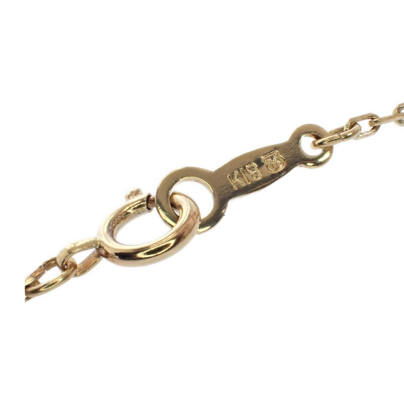 ミキモト MIKIMOTO パール ペンダント ネックレス K18イエローゴールド ルビー アコヤ真珠 ゴールド レディース【中古】【Aランク】