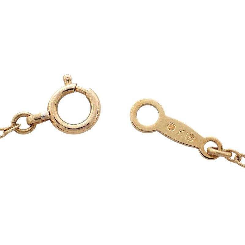 MIKIMOTO 御木本 珍珠項鍊 18K黃金 養殖珍珠 金色 女士 【中古】【A級品】
