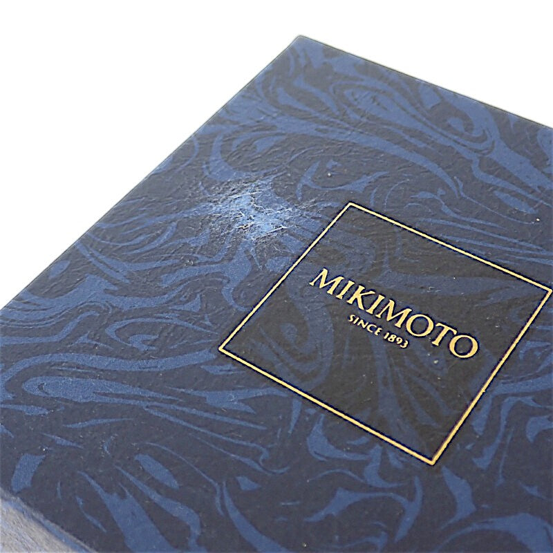 MIKIMOTO 御木本 珍珠項鍊 18K黃金 養殖珍珠 金色 女士 【中古】【A級品】