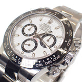ロレックス ROLEX デイトナ 116500LN 腕時計 ステンレススチール セラミック 自動巻き ホワイト文字盤 メンズ【中古】【Aランク】