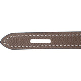 エルメス HERMES マイヨンH H010751UDZ2 ベルト リバーシブル レザー メタル ブラック エトゥープ 70 レディース【中古】【Aランク】