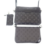 【中古】ルイヴィトン LOUIS VUITTON トリオ・メッセンジャー M69443 ショルダーバッグ モノグラムエクリプス ブラック シルバー金具 メンズ【Aランク】
