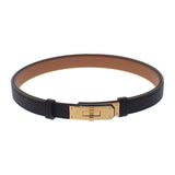 【中古】エルメス HERMES ケリー18 ベルト ヴォーエプソン ブラック W(2024年)刻印 ゴールド金具 レディース メンズ【SAランク】