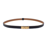 【中古】エルメス HERMES ケリー18 ベルト ヴォーエプソン ブラック W(2024年)刻印 ゴールド金具 レディース メンズ【SAランク】