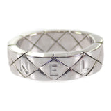 シャネル CHANEL マトラッセ 15号 リング K18ホワイトゴールド 55 メンズ レディース【中古】【Aランク】