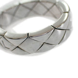 シャネル CHANEL マトラッセ 15号 リング K18ホワイトゴールド 55 メンズ レディース【中古】【Aランク】