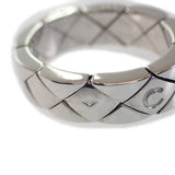 シャネル CHANEL マトラッセ 15号 リング K18ホワイトゴールド 55 メンズ レディース【中古】【Aランク】