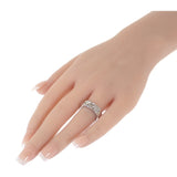 シャネル CHANEL マトラッセ 15号 リング K18ホワイトゴールド 55 メンズ レディース【中古】【Aランク】