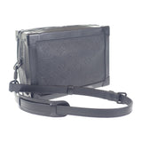 ルイヴィトン LOUIS VUITTON ソフトトランク M55700 ショルダーバッグ トリヨンモノグラム ブラック メンズ【中古】【ABランク】