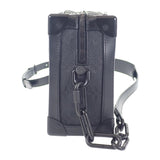 ルイヴィトン LOUIS VUITTON ソフトトランク M55700 ショルダーバッグ トリヨンモノグラム ブラック メンズ【中古】【ABランク】