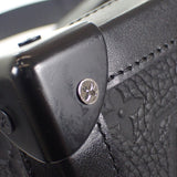 ルイヴィトン LOUIS VUITTON ソフトトランク M55700 ショルダーバッグ トリヨンモノグラム ブラック メンズ【中古】【ABランク】