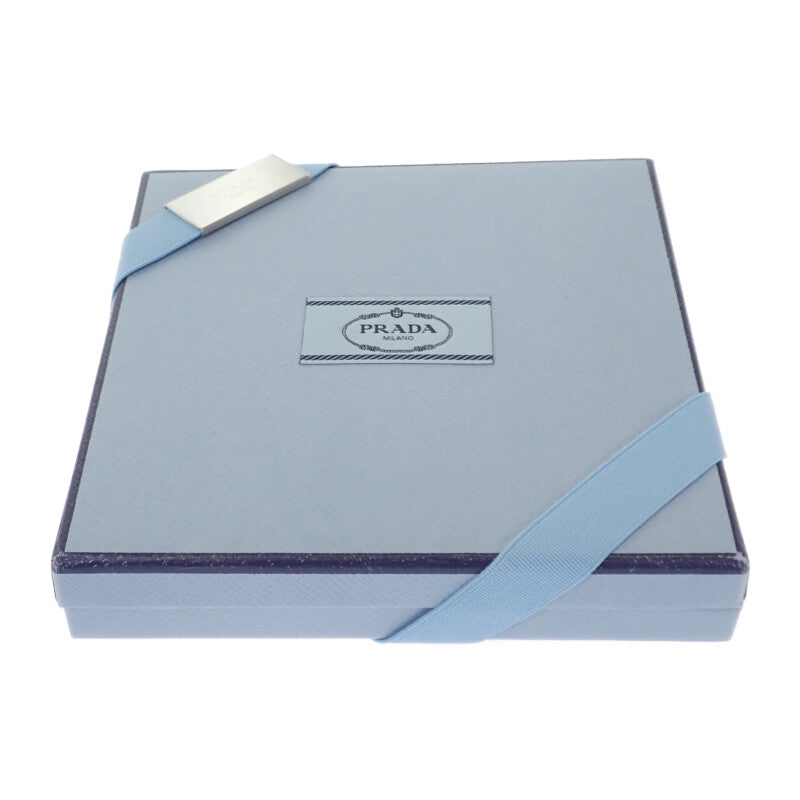 プラダ PRADA プリントツイルスカーフ 1FF004 スカーフ シルク クオーツ ベージュピンク レディース【中古】【Aランク】