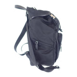 プラダ PRADA Re-Nylon バックパック 1BZ039 リュック・デイパック ナイロン ブラック シルバー金具 メンズ レディース【中古】【Aランク】