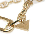 プラダ PRADA トライアングル チェーン 1IC075_2CO0_F0056 ネックレス メタル ゴールド レディース メンズ【中古】【ABランク】