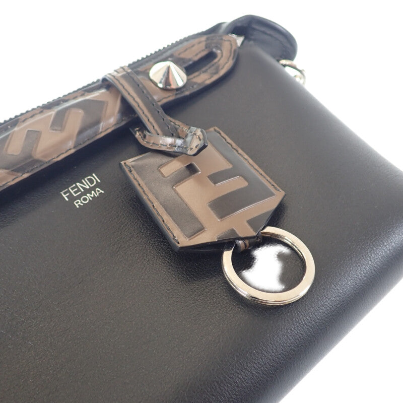 フェンディ FENDI バイザウェイ スモール 8BL145A6CO 2WAYバッグ ハンドバッグ ショルダーバッグ カーフ ブラック レディース【中古】【ABランク】