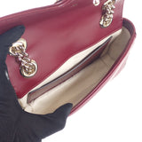 グッチ GUCCI GGマーモント ミニ 446744AADPJ6207 ショルダーバッグ レザー ロッソアンコーラ ボルドー レディース【中古】【Aランク】