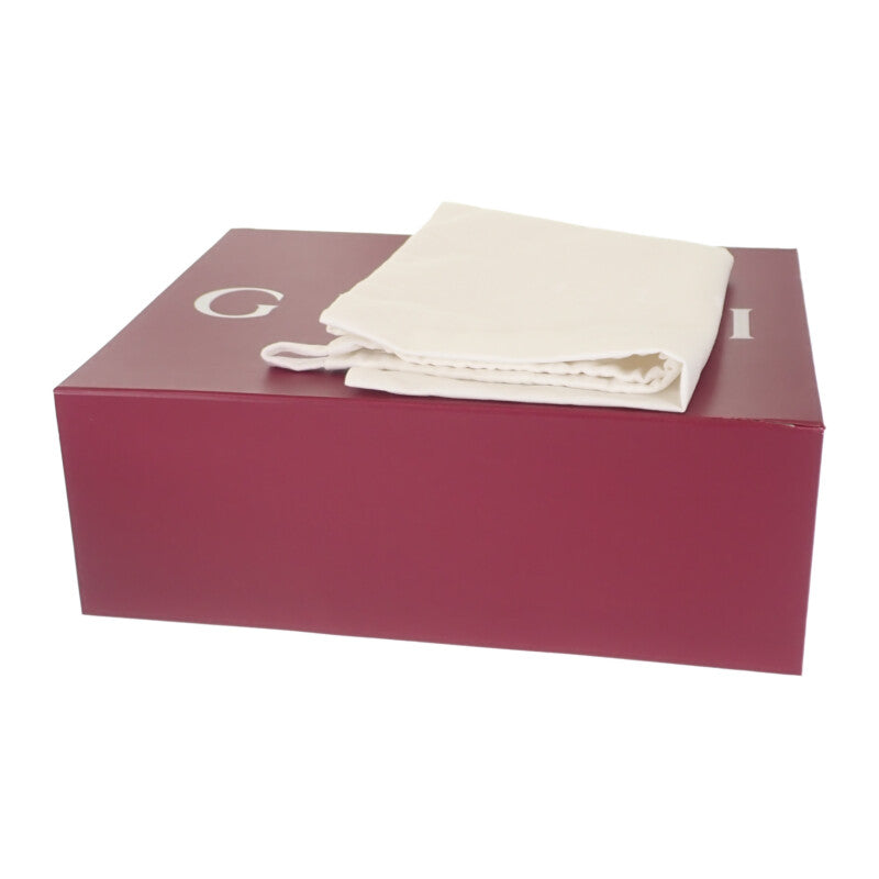 グッチ GUCCI GGマーモント ミニ 446744AADPJ6207 ショルダーバッグ レザー ロッソアンコーラ ボルドー レディース【中古】【Aランク】