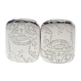 ベルルッティ Berluti カリグラフィー カフリンクス カフス シルバー925 メンズ【中古】【ABランク】