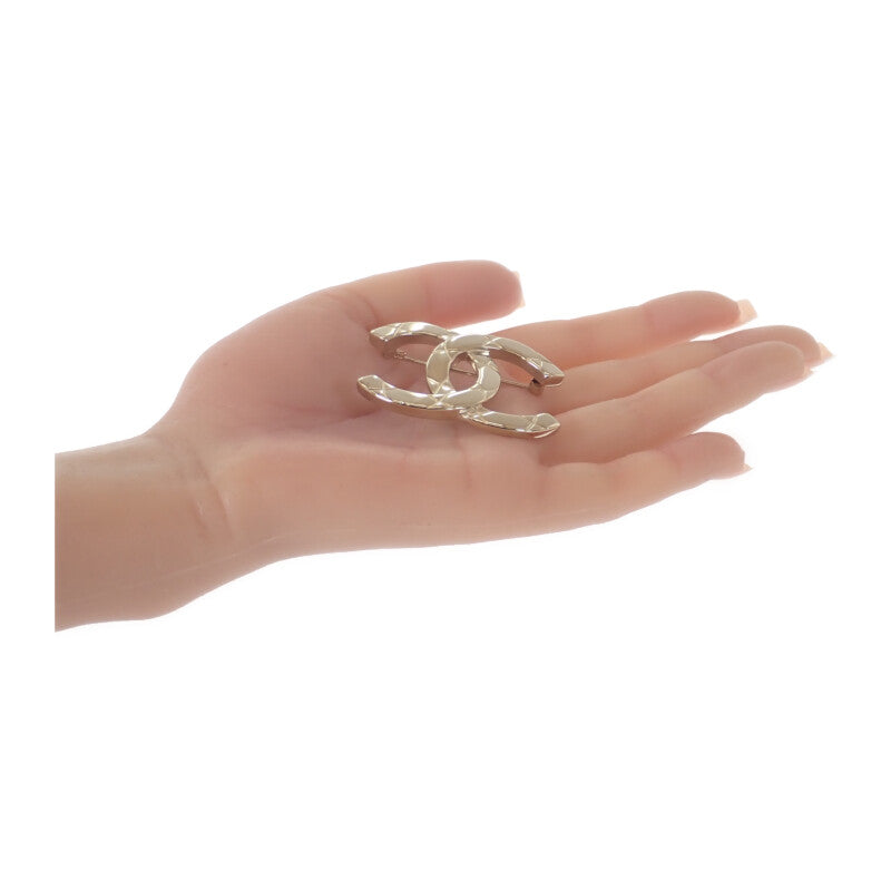 シャネル CHANEL ココマーク B25P ブローチ メタル ゴールド レディース【中古】【Aランク】