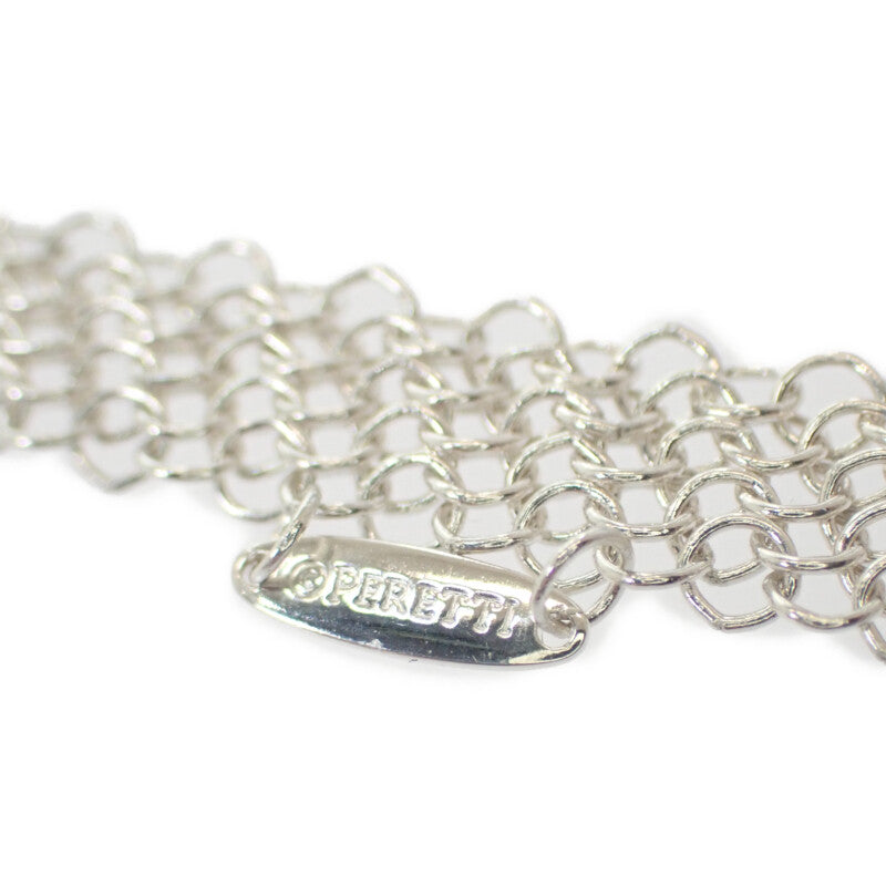 ティファニー TIFFANY&Co. エルサ・ペレッティ メッシュスカーフ ヴィンテージ ネックレス シルバー925 レディース【中古】【Aランク】