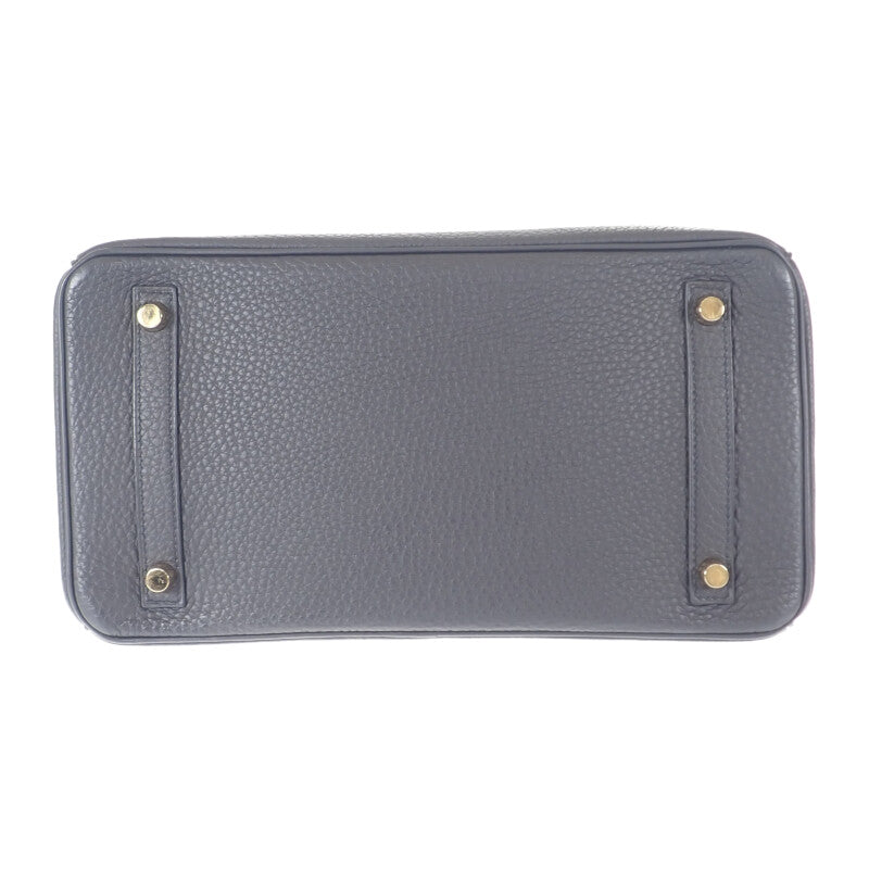 エルメス HERMES バーキン30 ハンドバッグ トゴ ブラック ゴールド金具 レディース【中古】【ABランク】