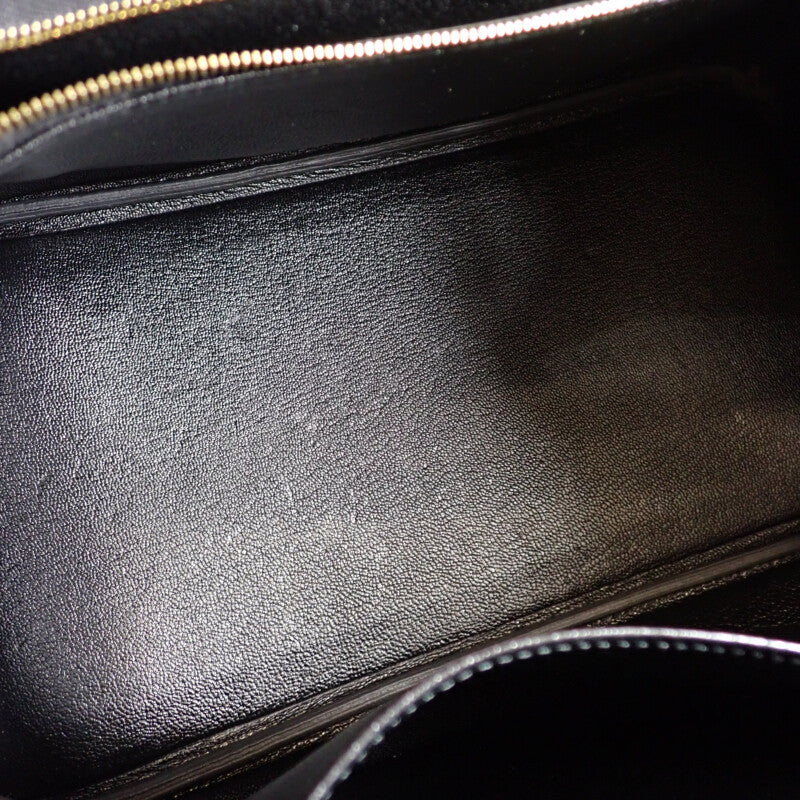 エルメス HERMES バーキン30 ハンドバッグ トゴ ブラック ゴールド金具 レディース【中古】【ABランク】