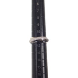 カルティエ CARTIER トリニティ SM フルエタニティ 11号 B4235451 リング K18ホワイトゴールド セラミック ブラック ダイヤモンド レディース【中古】【Aランク】