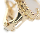 【中古】ヴァンクリーフ&アーペル Van Cleef & Arpels ヴィンテージアルハンブラ VCARA44100 ピアス K18イエローゴールド マザーオブパール レディース【Aランク】