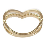 アーカー AHKAH ビリーブヴィスタ 9号 AK1622010200 リング K18イエローゴールド ダイヤモンド レディース【中古】【Aランク】