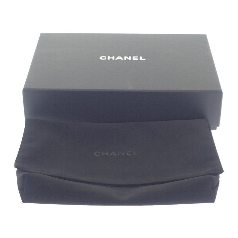 シャネル CHANEL クラシック チェーンウォレット AP0250 ショルダーバッグ キャビアスキン ホワイト ゴールド金具 レディース【中古】【Aランク】