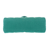 【商談中/対象者以外注文不可】【中古】サンローラン SAINT LAURENT ルル パファー トイバッグ 620333 ショルダーバッグ キャンバス レザー グリーン ゴールド金具 レディース【Aランク】