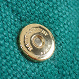 【商談中/対象者以外注文不可】【中古】サンローラン SAINT LAURENT ルル パファー トイバッグ 620333 ショルダーバッグ キャンバス レザー グリーン ゴールド金具 レディース【Aランク】