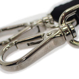 プラダ PRADA トライアングル 1TL404 カードケース サフィアーノ ブラック レディース【中古】【Aランク】