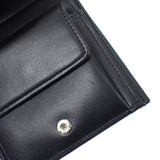 シャネル CHANEL マトラッセ コンパクトウォレット AP3828B1562094305 二つ折り財布 キャビアスキン ブラック シルバー金具 レディース【中古】【SAランク】