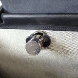 エルメス HERMES エールバッグジップPM 2WAYバッグ ハンドバッグ トワルアッシュベルリンヌ×ヴァッシュハンター ブラック シルバー金具 レディース【中古】【ABランク】