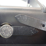 エルメス HERMES エールバッグジップPM 2WAYバッグ ハンドバッグ トワルアッシュベルリンヌ×ヴァッシュハンター ブラック シルバー金具 レディース【中古】【ABランク】