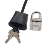 エルメス HERMES エールバッグジップPM 2WAYバッグ ハンドバッグ トワルアッシュベルリンヌ×ヴァッシュハンター ブラック シルバー金具 レディース【中古】【ABランク】