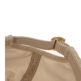 セリーヌ CELINE トリオンフベースボール M 2AUG4109V.12CR キャップ コットン カシミヤ ベージュ メンズ レディース【中古】【Aランク】