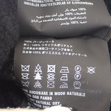 プラダ PRADA シェーカー ギャバジンxウール M UMD446_1WTO_F0002_S_202 ニットキャップ ウール ナイロン ブラック メンズ【中古】【ABランク】